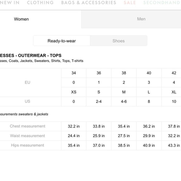 Women's Sandro Sweatshirt.Size 1_Small - Picture 15 of 16